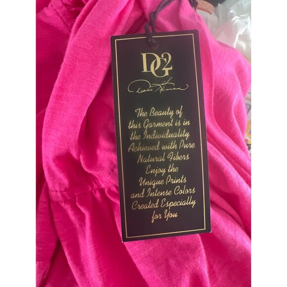 Ruth Graham Womens 1X Pink Peasant Blouse With Puff Sleeves & Tiered Design qvc - Picture 5 of 6